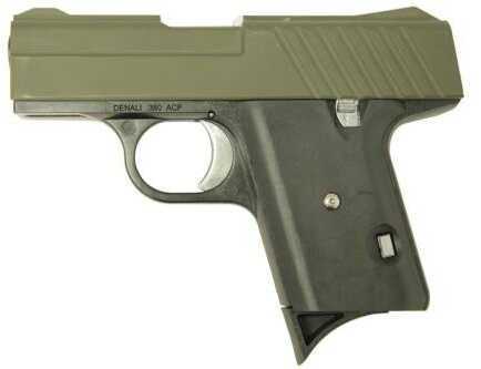 Cobra Firearms Denali Semi-Auto Pistol 380 ACP 2.8" Barrel Black Grip OD Green Frame And Slide 5 Round