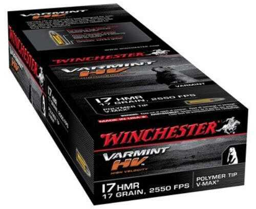 17 HMR 50 Rounds Ammunition Winchester 17 Grain Ballistic Tip