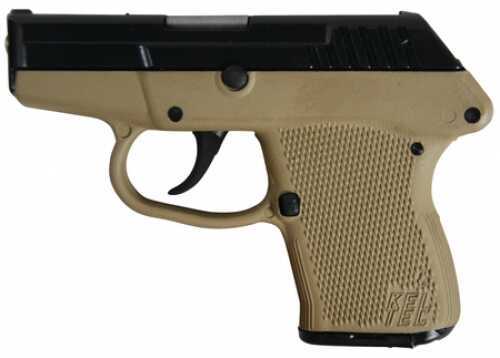 Kel-Tec Pistol P-32 32 ACP Blued Tan Grip Semi Automatic Model: P32BTAN