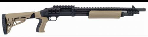 Mossberg Talo Shotgun 500 12 Gauge 18.5" Barrel Round Flat Dark Earth Scorpion