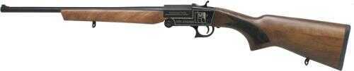 Iver Johnson Youth 410 Shotgun 3" Chamber 18.5" Blued Barrel Full Silver Receiver Wood Stock