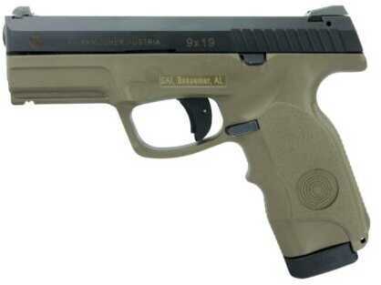 Pistol Steyr Arms M9-A1 Semi Auto Handgun 9mm Luger 4" Barrel 17 Rounds Trapezoidal Combat Sights Polymer F