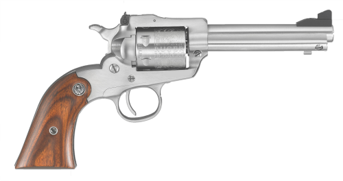 Ruger Revolver New Bearcat 22LR Stainless Steel Wood 4.2" Barrel 6 Round Adjustable Rear Sight 0917