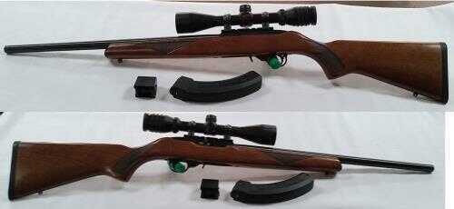 Ruger 10/22 LVT Rifle in 22 Long With Redfield Revenge 3-9x42 Scope And Extra Magazine
