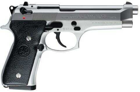 Beretta Pistol 92fs Inox 9mm 10 Shot 3 Dot Sight Stainless Steel