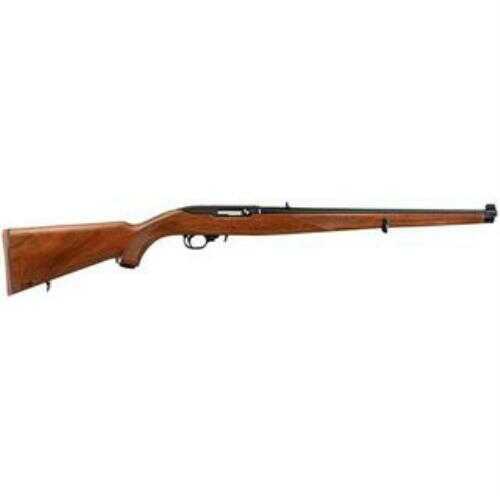 Ruger Rifle Talo 10/22 22 Long 18.5 Barrel Blued Full Walnut Mannlicher Stock