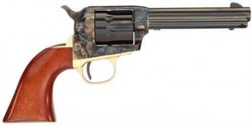 Taylor Uberti Stallion 1873 Compact Revolver 4.75" Barrel With Standard Grip And Brass Back Strap Trigger Guard Chambered in 22 Long Rifle Mag
