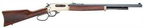 Henry Brass Lever Rifle 45-70 Gov Round 22" Barrel Polished Receiver American Walnut Stock