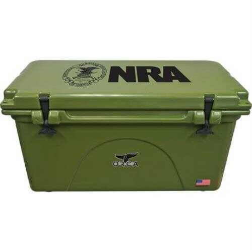 Outdoor Recreation Group ORCA 75 Quart NRA -National Rifle Assoc. Cooler - Green