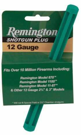 Remington Remington 3 Shot MaGazine Plug 870 1100 11-87 12 Gauge 19451