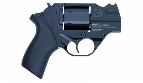 Chiappa Rhino 200DS 9mm Revolver, 2-Inch Barrel 6-Round Capacity, FS Black/Rubber W/Holster Md: CF34