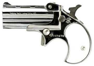 Pistol Cobra Firearms Standard Derringer .22 WMR 2.4" Barrel 2 Rounds Synthetic Pearl Grips Chrome Finish
