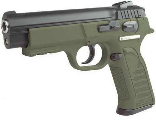 European American Armory EAA Witness 9mm Luger 3.6" Barrel OD Green Polymer 17 Rounds Pistol