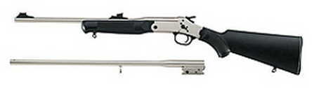 Rossi Matched Pair Two Barrel Rifle/Shotgun 410 Gauge / 22 Long Nickel S411225BS