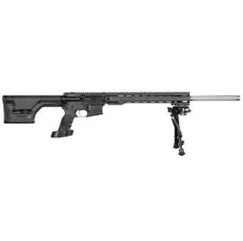 Anderson Manufacturing AM15 Sniper 5.56mm 24" 416 Stainless Steel Fluted Barrel 30 Round Mag Black Finish Magpul PRS Butt Stock Optic Rady Harris Bipod Semi-Automatic Rifle