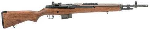 Springfield Armory M1A Scout 308 Winchester SQD 18" Non Threaded Barrel Walnut Stock Semi-Auto Rifle