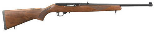 Ruger Rifle 10/22 DSP 22 Long 18.5" Barrel Walnut Stock Blued Finish Gold Bead Front Sight Round 1102
