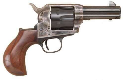 Cimarron Thunderer Revolver 44 Special 3.5" Barrel Case Hardened Frame 1-Piece Walnut Smooth Grip Standard Blue