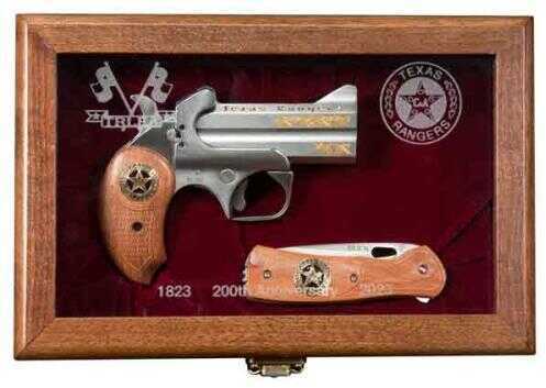 Bond Arms Texas Ranger 410 Gauge With Display Case & Knife Pistol