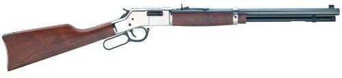 Henry Repeating Arms Lever Action Rifle Big Boy Silver 45 Colt 20" Octagon Barrel 10 Round Walnut Stock Md: H006CS