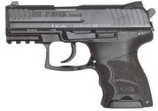 Heckler & Koch P30SK 9mm (V3) DA/SA Rear Decocking Button w/two 10 Rounds mags