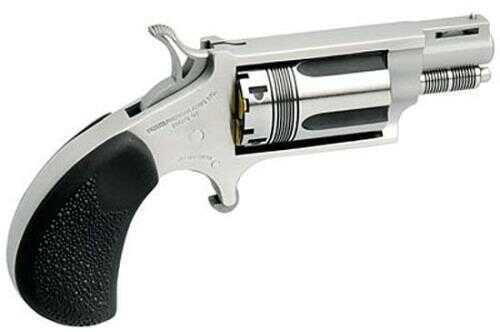 North American Arms The Wasp Revolver 22 WMR 1.625" Barrel 5 Round Stainless Steel Rubber Grip
