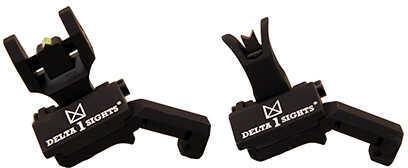 Offset Sight Set, Delta One, 45°, Black Md: SSIG-45D-FRBT-00