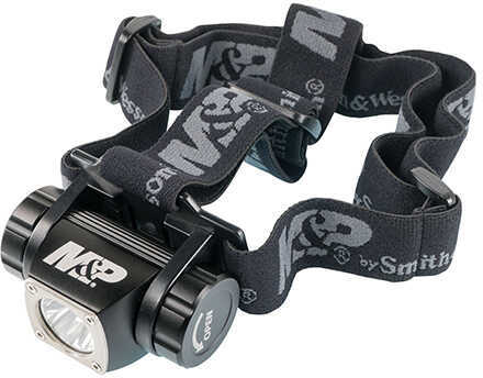 Smith & Wesson Accessories Delta Force Flashlight HL-10 Headlamp, LED with 3 AAA Batteries Aluminum Black Md: 11015