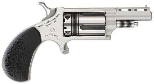 North American Arms The Wasp Revolver 22LR/22WMR 1.625" Stainless Steel 5 Round