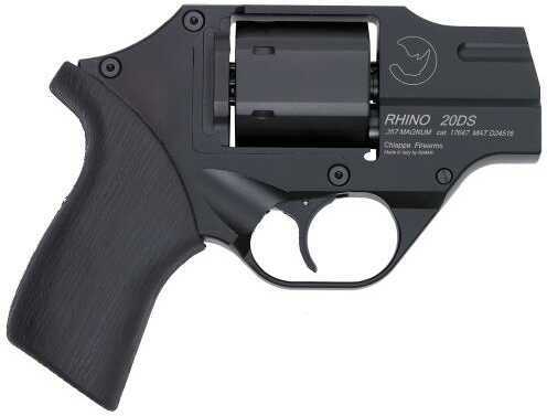 Chiappa Rhino 200D DAO 9mm Revolver, 2-Inch Barrel, 6-Round Capacity, Matte Black Finish Md: CF34026