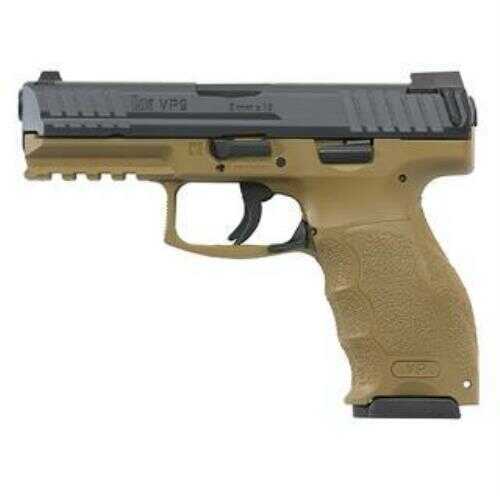 Heckler & Kosh VP9 Pistol 9mm 4.09" Barrel 15 Rounds Flat Dark Earth Finish, 2 Mags