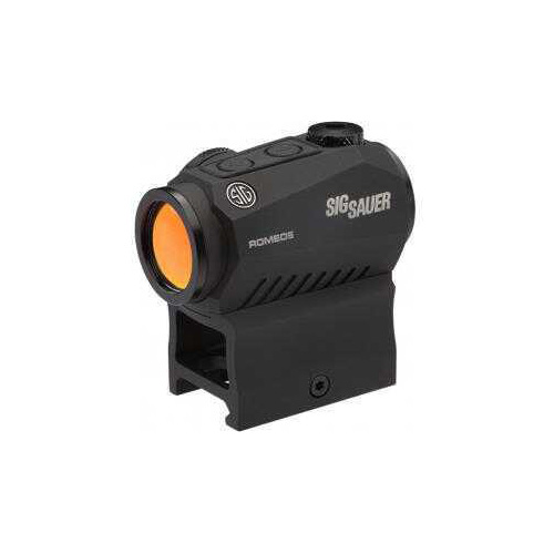 Sig Sauer Romeo5 Compact Red Dot Sight 1X20mm 2 MOA Reticle Graphite Md: SOR52001