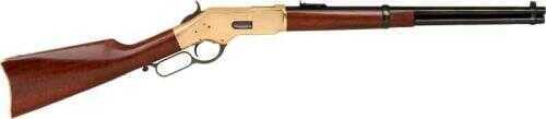 Click to see larger image. Cimarron 1866 YELLOWBOY .38SP 19" SR Carbine Blued Walnut Stock