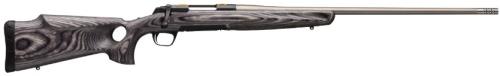 Browning X-Bolt Eclipse Hunter 6mm Creedmoor 24" Threaded Stainless Steel Barrel 4+1 Laminated Gray Thumbhole Stock Bolt Action Rifle