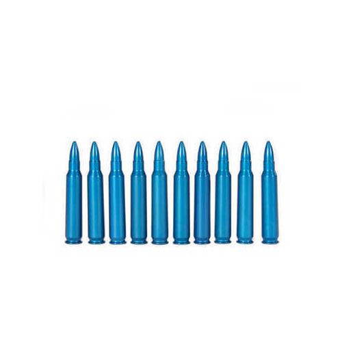 A-Zoom Rifle Metal Snap Caps 223 Remington, Blue, Package of 10