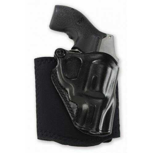 Galco Gunleather Ankle Glove Holster For Ruger SP101/Taurus 605 Black Md: AG118