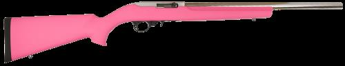 Ruger 10/22 Rifle TPH 22 Long Target Rounds Stainless Steel Finish /Pink Stock 11195
