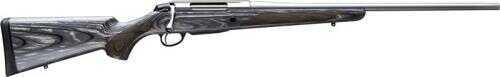 Tikka T3X Laminated 300 Winchester Short Magnum 24.3" Matte Stainless Steel Black/Grey Wood Stock Bolt Action Rifle