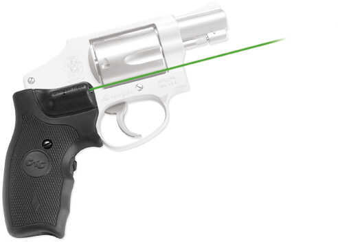 Crimson Trace Smith and Wesson J-Frame Round Butt -Lasergrips- Green LG-305G