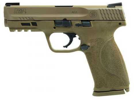 Smith & Wesson M&P9 M2.0 9mm Truglo TFX Sights 4.25" Barrel 17 Round Flat Dark Earth Finish Semi-Auto Pistol