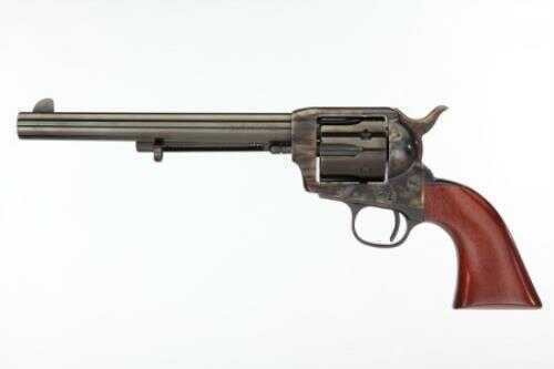 Taylor <span style="font-weight:bolder; ">Uberti</span> 1873 Cattleman Old Model Frame Revolver 45 Colt 5.5" Barrel With Case Hardened And Walnut Grips