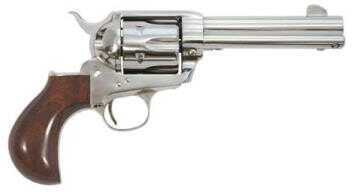 Cimarron Thunderball Pre-War Revolver 45 Colt 4.75" Barrel Stainless Steel Frame/ Finish Wood Grip PP4507
