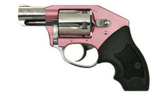 Charter Arms 38 Special Chic Lady Pink With Hardcase Compact Fixed 2" Barrel 5 Round Revolver