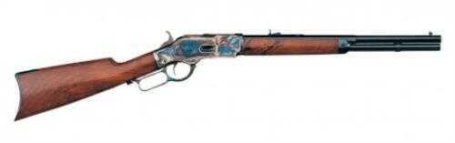 Taylor Uberti 1873 Sporting Rifle With Half Octagonal 18" Barrel, Straight Stock, Case Hardened Frame In 45 Colt Model 2020