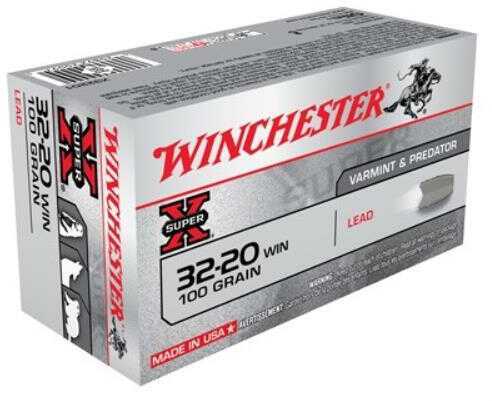32-20 Winchester 20 Rounds Ammunition 100 Grain Soft Point