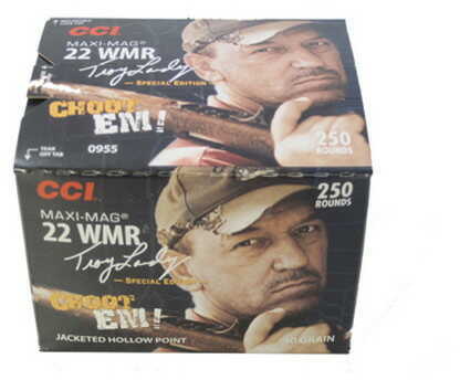CCI Swamp People Ammunition 22 WMR Maxi-Mag 40 Grains JHP (Per 250) 955