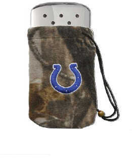 Zippo NFL/Realtree Logo Bag, w/Chrome Hand Warmer Indianapolis Colts 40296