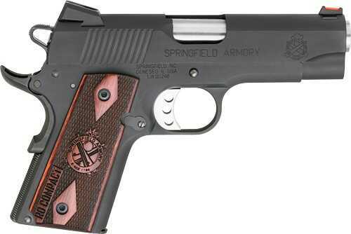 Springfield Armory 1911 Range Officer Champion Pistol 9mm 4" Barrel 9 Round Cocbolo Wood Grips Parkerized Finish