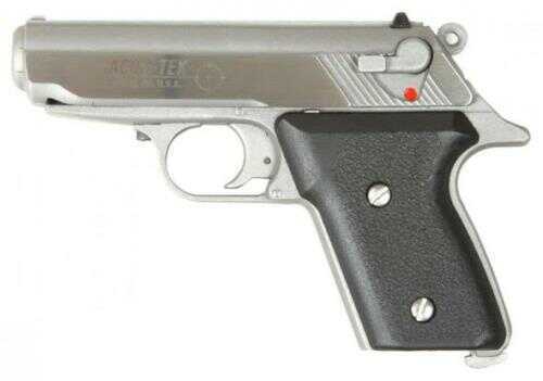 Excel Arms Industries Accu-Tek AT-380 II Pistol 380 ACP 2.8" Barrel Stainless Steel 6 Rounds Black Synthetic Grip