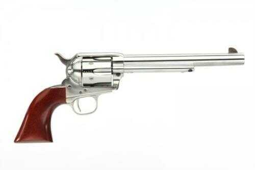 Taylor <span style="font-weight:bolder; ">Uberti</span> 1873 Cattleman Revolver 357 Mag 7.5" Barrel With Nickel Finish And Smooth Walnut Grips